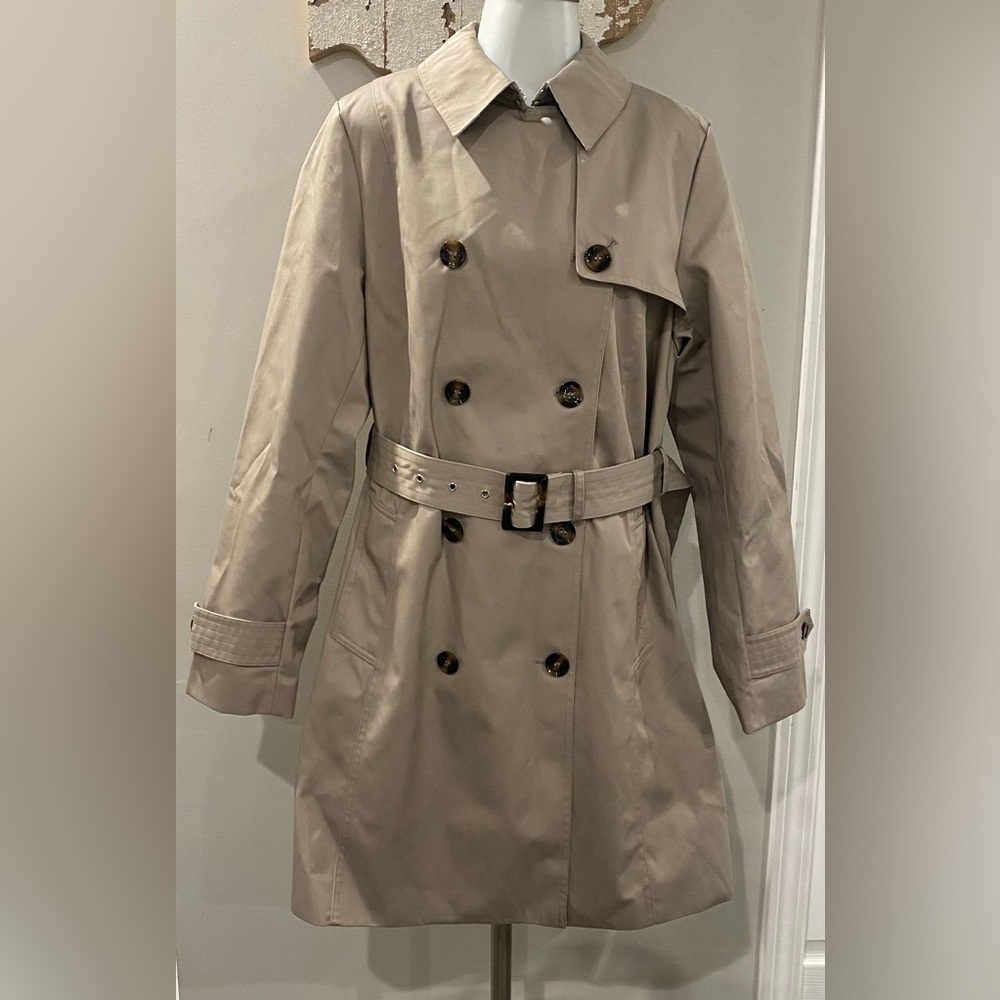 NWT! Barbour Greta Short Showerproof Trench Jacket